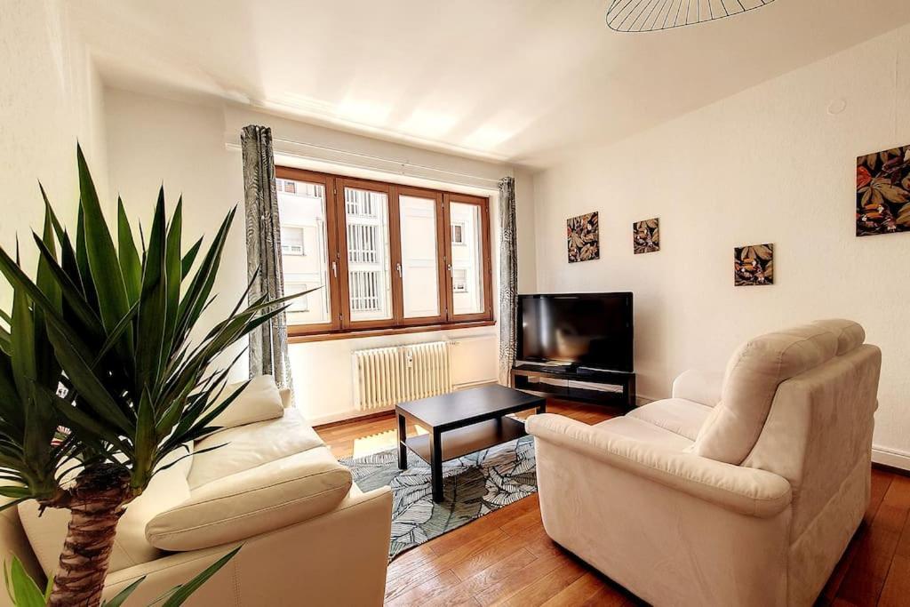 Chic - Proche Hypercentre - Renove - Lumineux Apartment Strasbourg Bagian luar foto